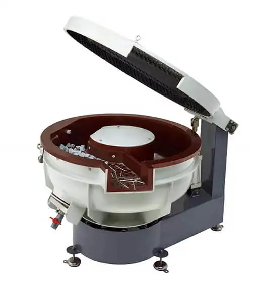 Vibratory Finishing Machine with Sound Cover