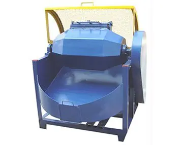1.-Olive-shape-rotary-barrel-tumbling-machine