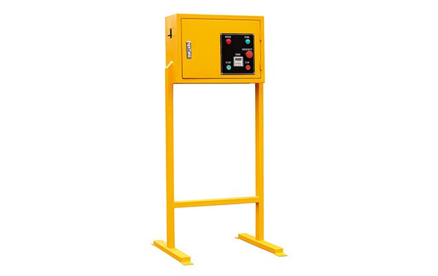 tub vibratory finishing machine control box