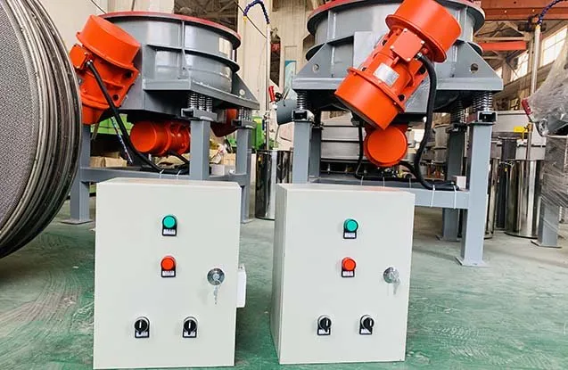 wheel vibratory polisher control box