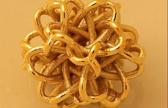 Piezas de latón impresas en 3D Piezas de latón impresas en 3D