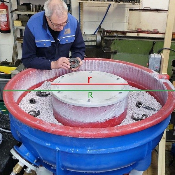 capacité de la machine de finition vibratoire-min capacité de la machine de finition vibratoire-min