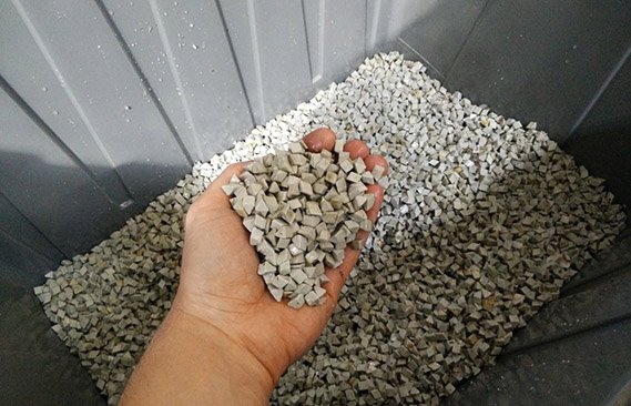 Reciclaje y eliminación de medios de pulido Reciclaje y eliminación de medios de pulido