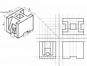 Projection orthographique Projection orthographique