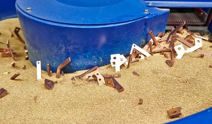 brass-parts-vibratory-dryer-machine
