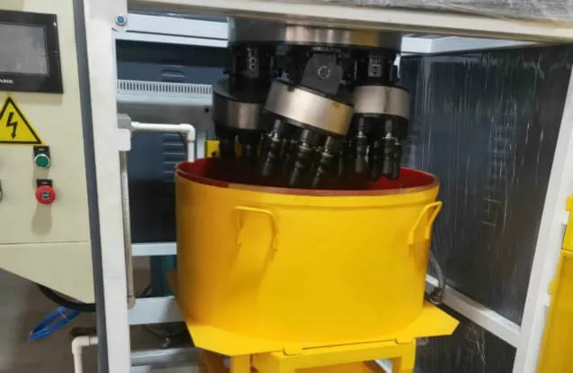 drag-finishing-machine-tilt-handle-design