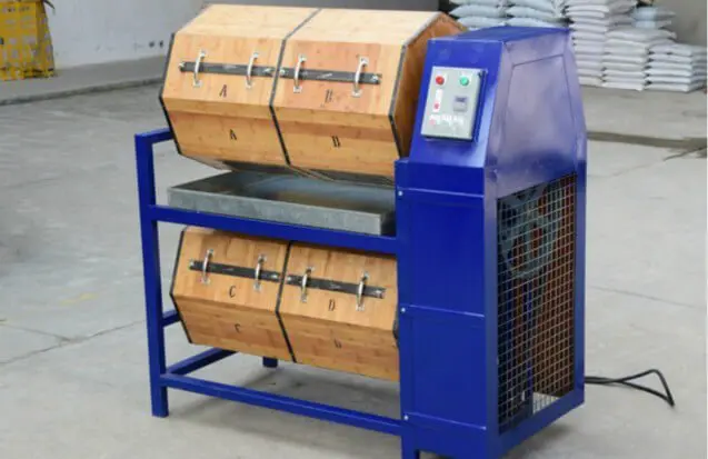 dry-polishing-wood-barrel-rotary-polisher