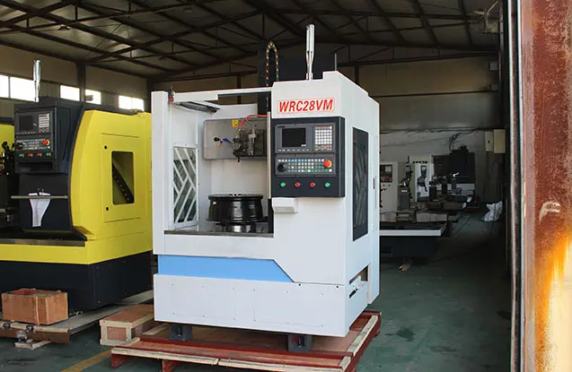WRC28VM Vertical Diamond Cut Wheel Repair CNC Lathe 2