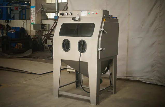 wet sand blasting machine for wheel -2