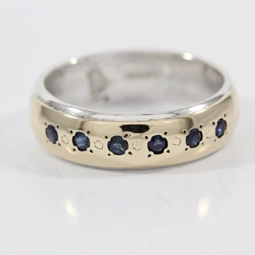 Jewelry parts before and after polishing - After